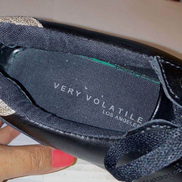 VERY VOLATILE Los Angeles Rainbow Platform Retro Y2K 80s Sneakers Womens Size 10 - Picture 8 of 14